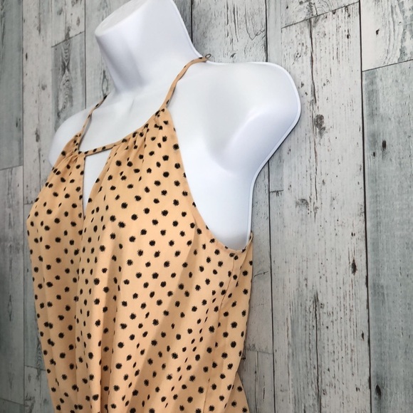 Bar III Drawstring Waist High/Low Sleeveless Dress Extra Small - Picture 4 of 9